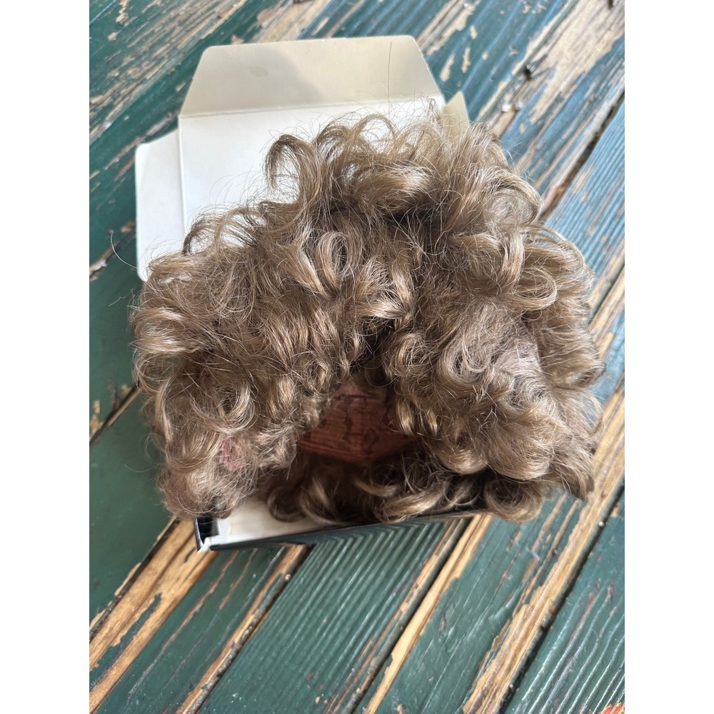 Eva Gabor‎ Gabor Joseph of Rome Curly Wig Light Brown Modacrylic Star Dust vtg